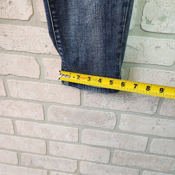 Kancan Womens Double Patched Distressed Holy Denim Jeans Size W 11 29 - Picture 11 of 15